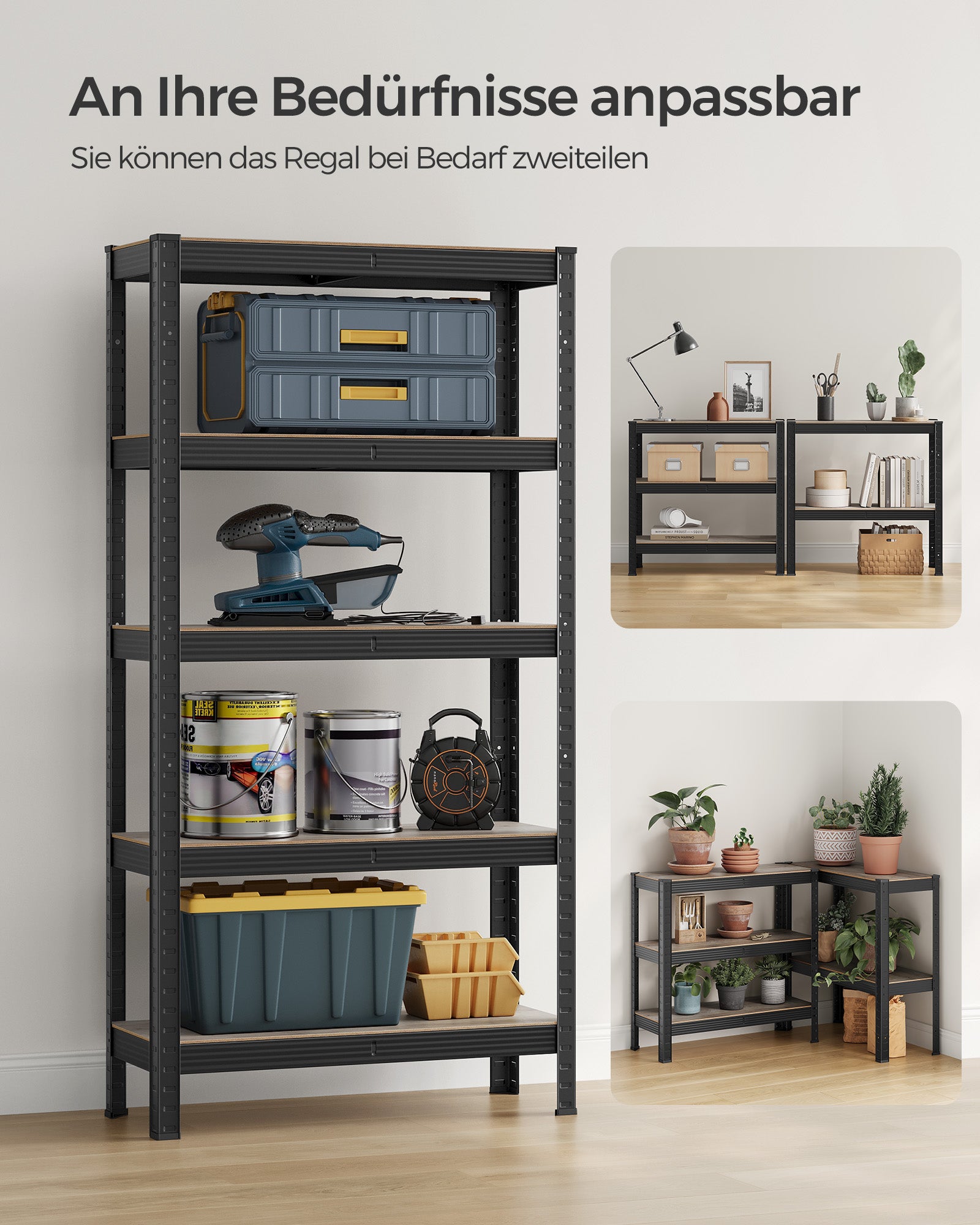 Lagerregal mit 5 Ebenen
