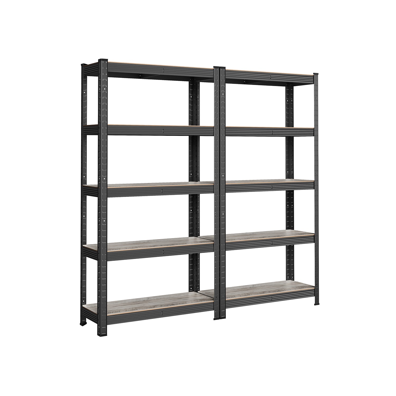 2er Set Lagerregal 150 cm hoch
