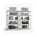 Lagerregale 2er Set Silber