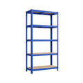 Lagerregal 180 x 90 x 40 cm blau