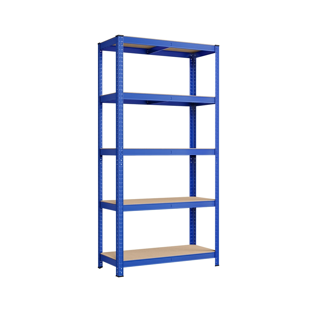 Lagerregal 180 x 90 x 40 cm blau