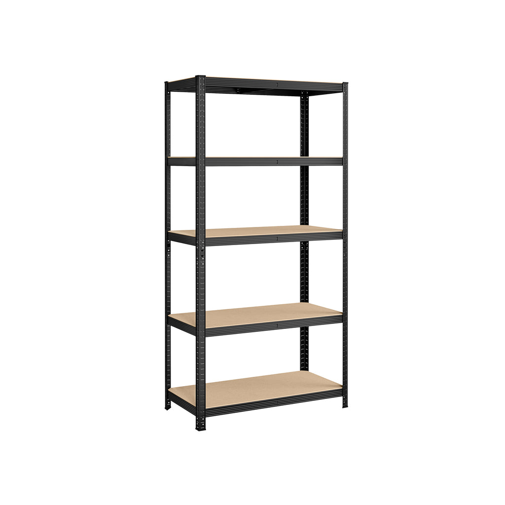Lagerregal 200 x 100 x 50 cm schwarz