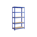 Lagerregal 200 x 100 x 50 cm blau
