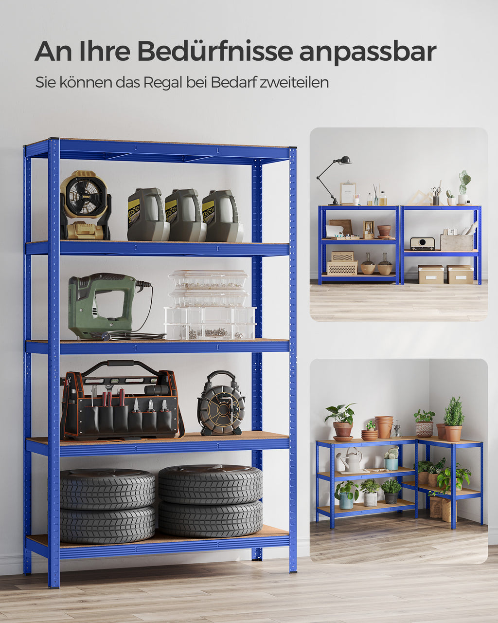 Schwerlastregal bis 875 kg belastbar