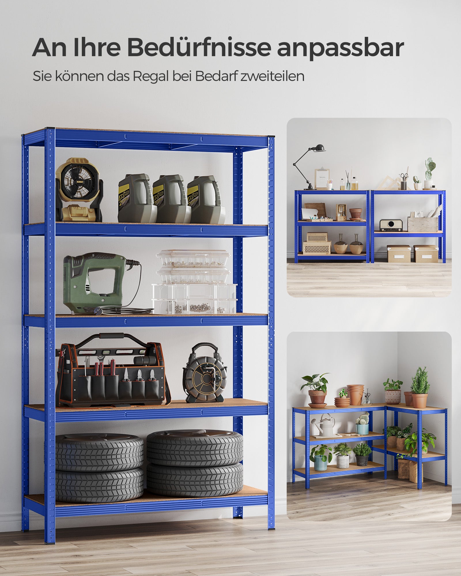 Schwerlastregal bis 875 kg belastbar