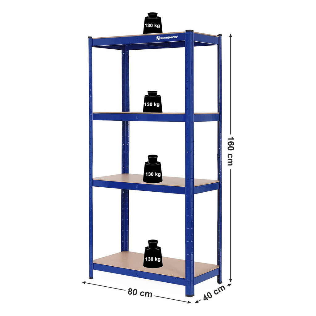 Lagerregal bis 520 kg belastbar