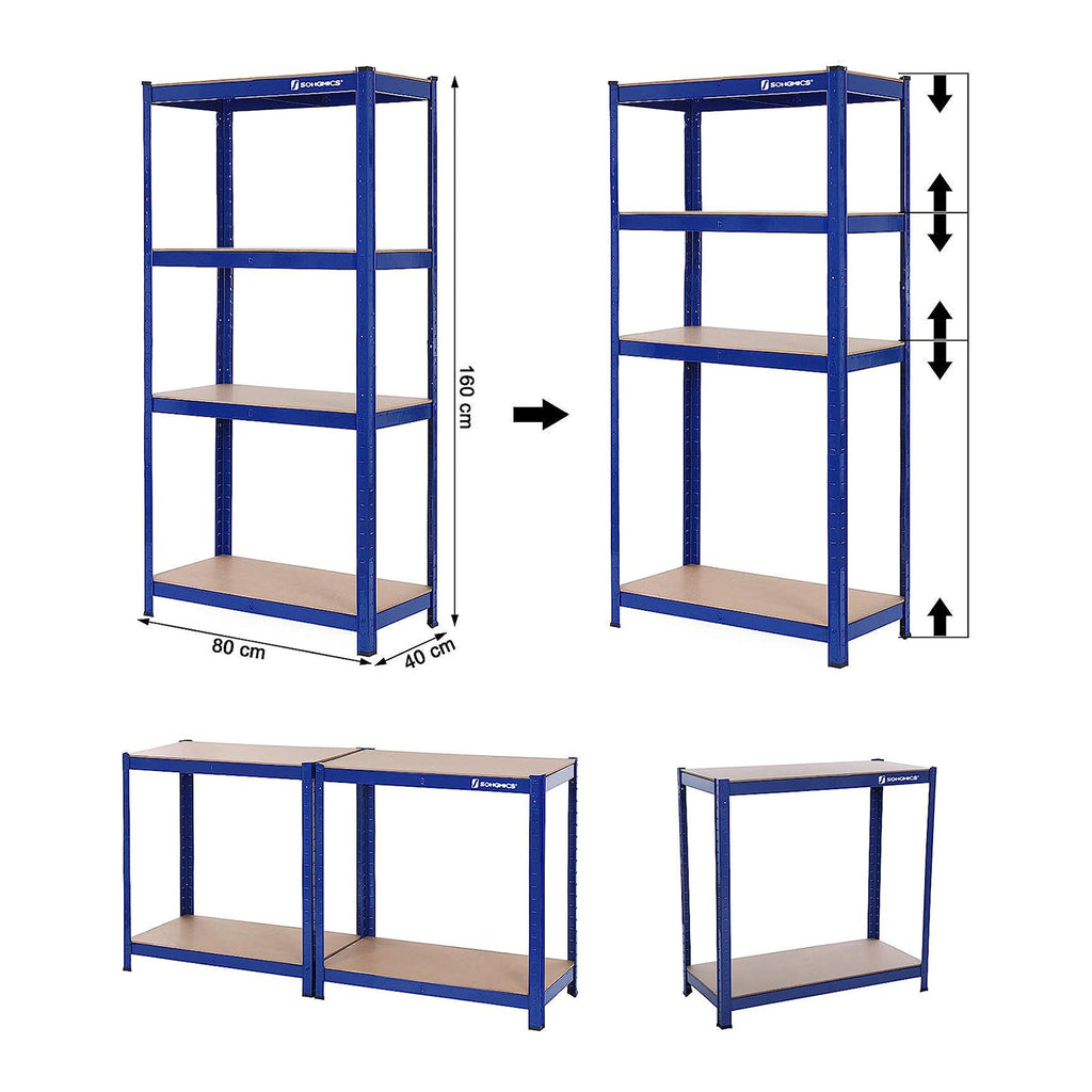 Lagerregal bis 520 kg belastbar