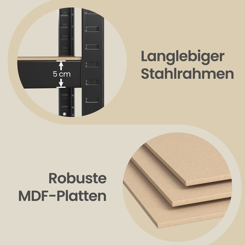 Standregal, Bücherregal, Lagerregal