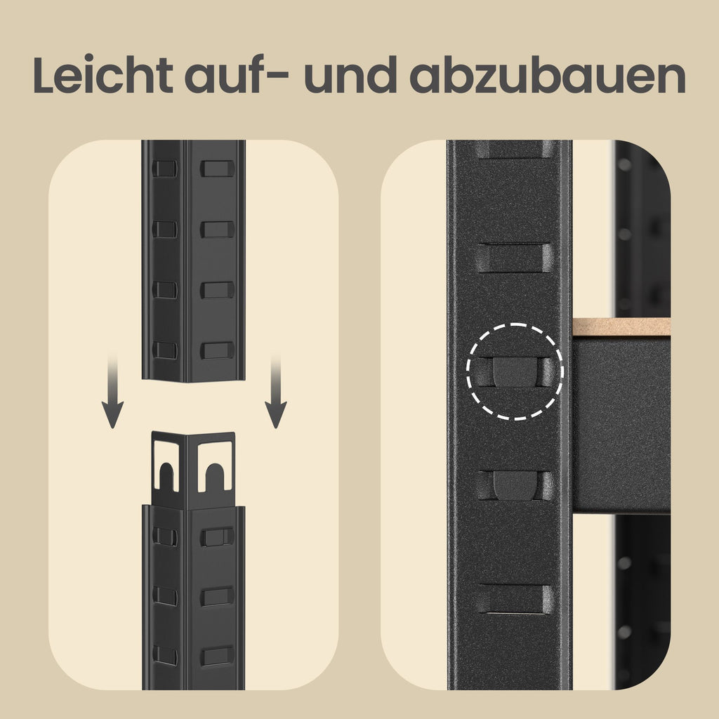 Standregal, Bücherregal, Lagerregal