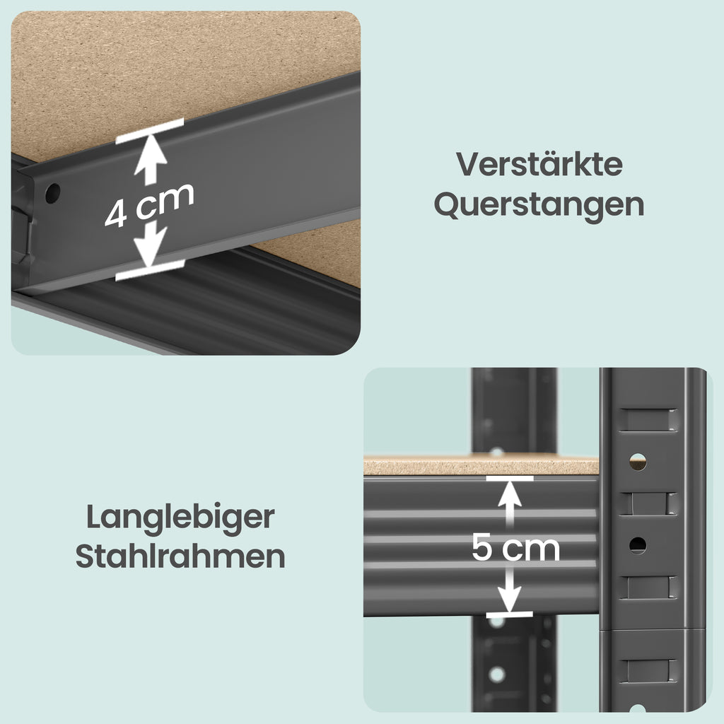 Standregal, Bücherregal, Lagerregal