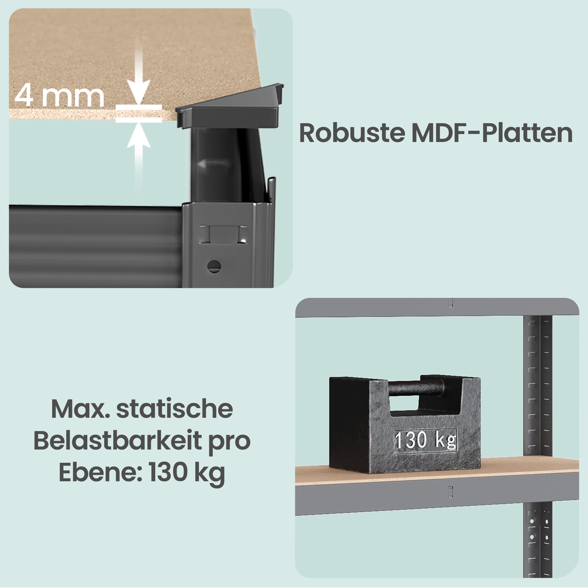 Standregal, Bücherregal, Lagerregal