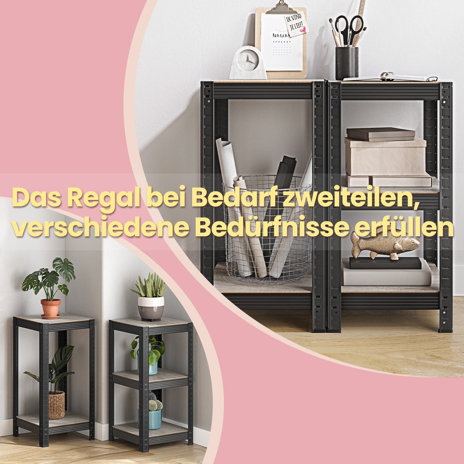 Standregal, Bücherregal, Lagerregal