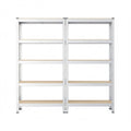 Schwerlastregal 2er Set, Lagerregal, 40 x 90 x 180 cm