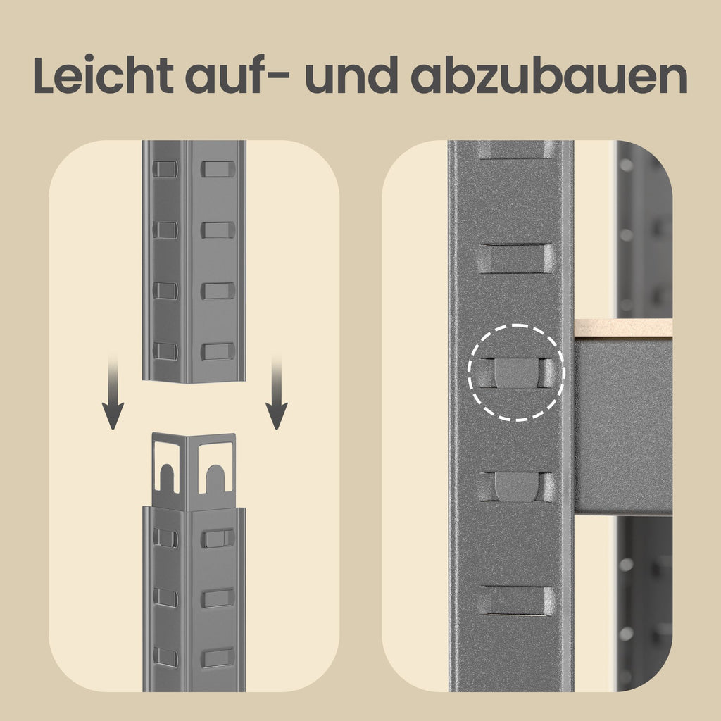 Standregal, Bücherregal, Lagerregal