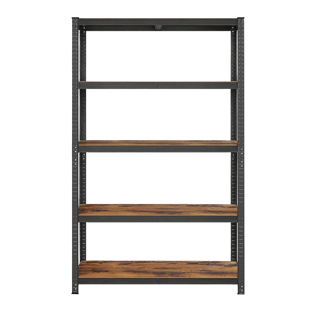 Lagerregal 5 Ebenen, Standregal 60 x 120 x 200 cm, Regal mit verstellbaren Ablagen