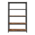 Lagerregal 5 Ebenen, Standregal 60 x 120 x 200 cm, Regal mit verstellbaren Ablagen