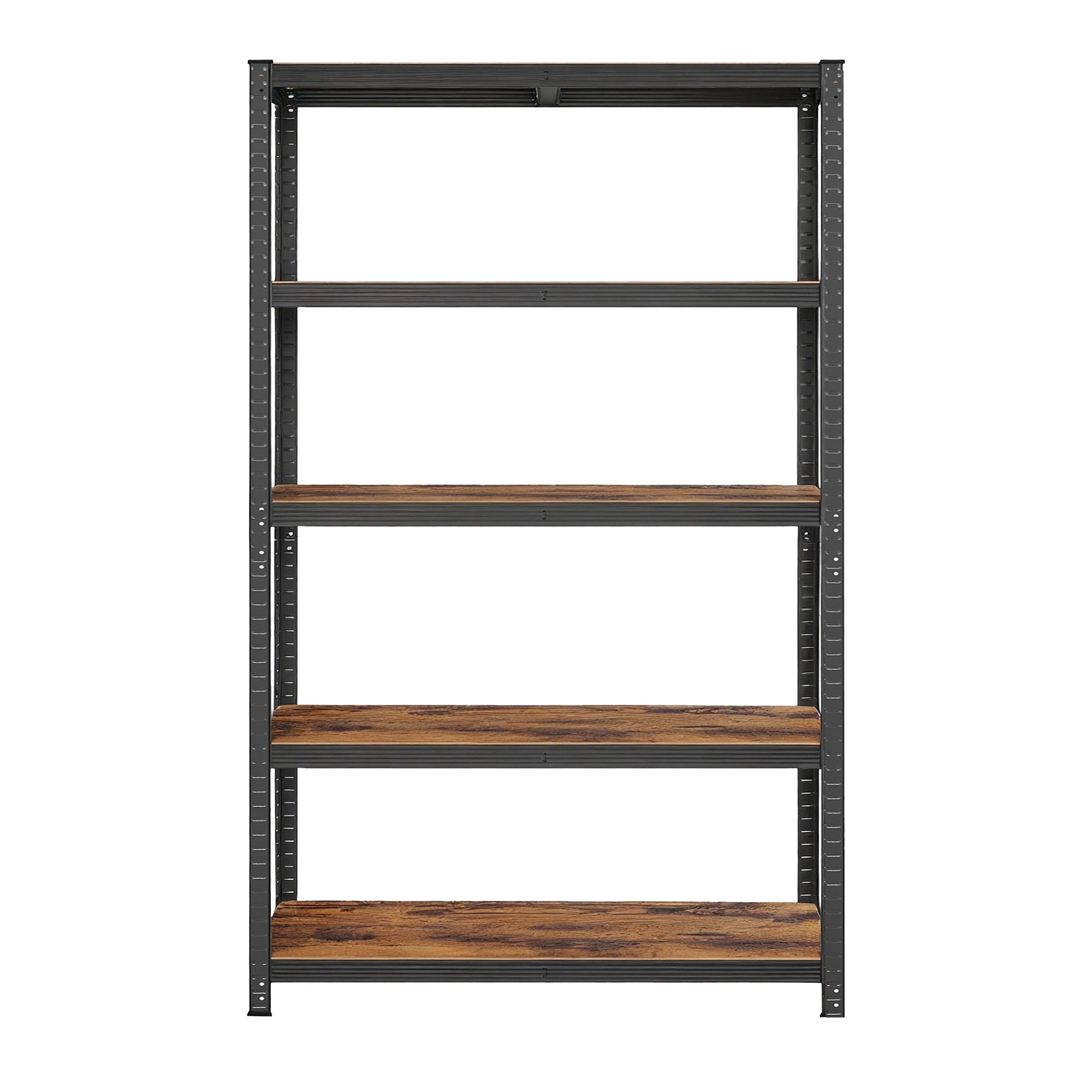 Lagerregal 5 Ebenen, Standregal 60 x 120 x 200 cm, Regal mit verstellbaren Ablagen