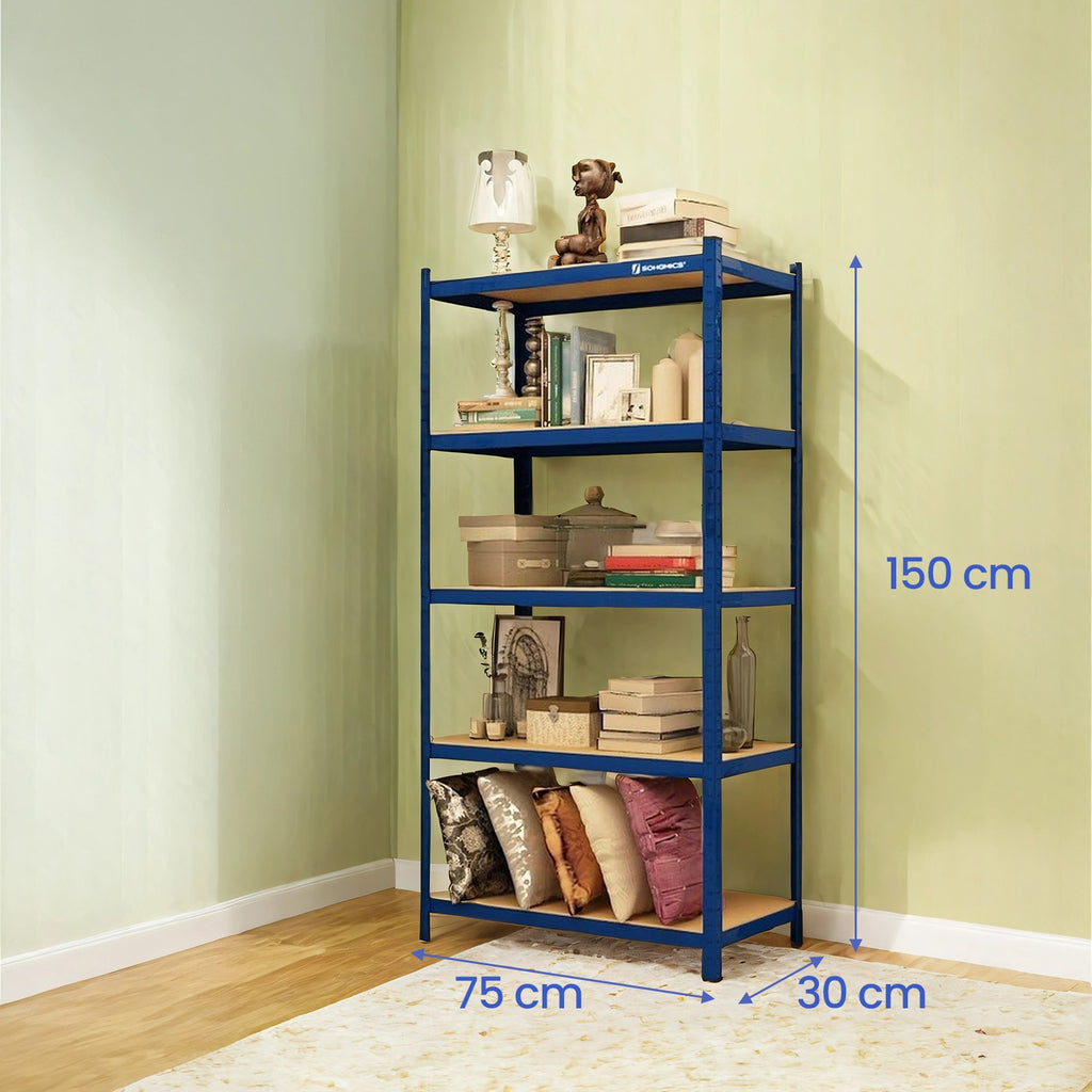 Schwerlastregal 650 kg Blau