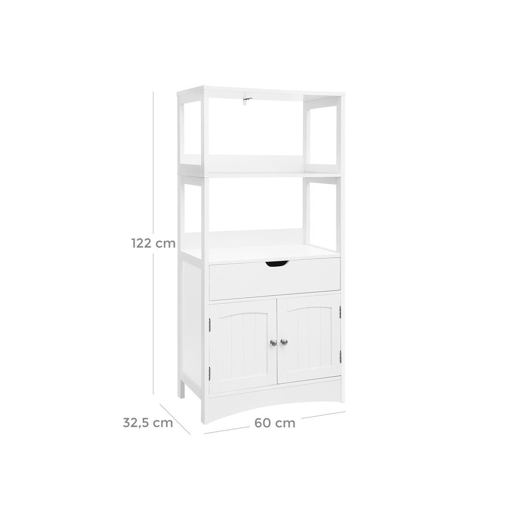 Großer Badschrank Weiß