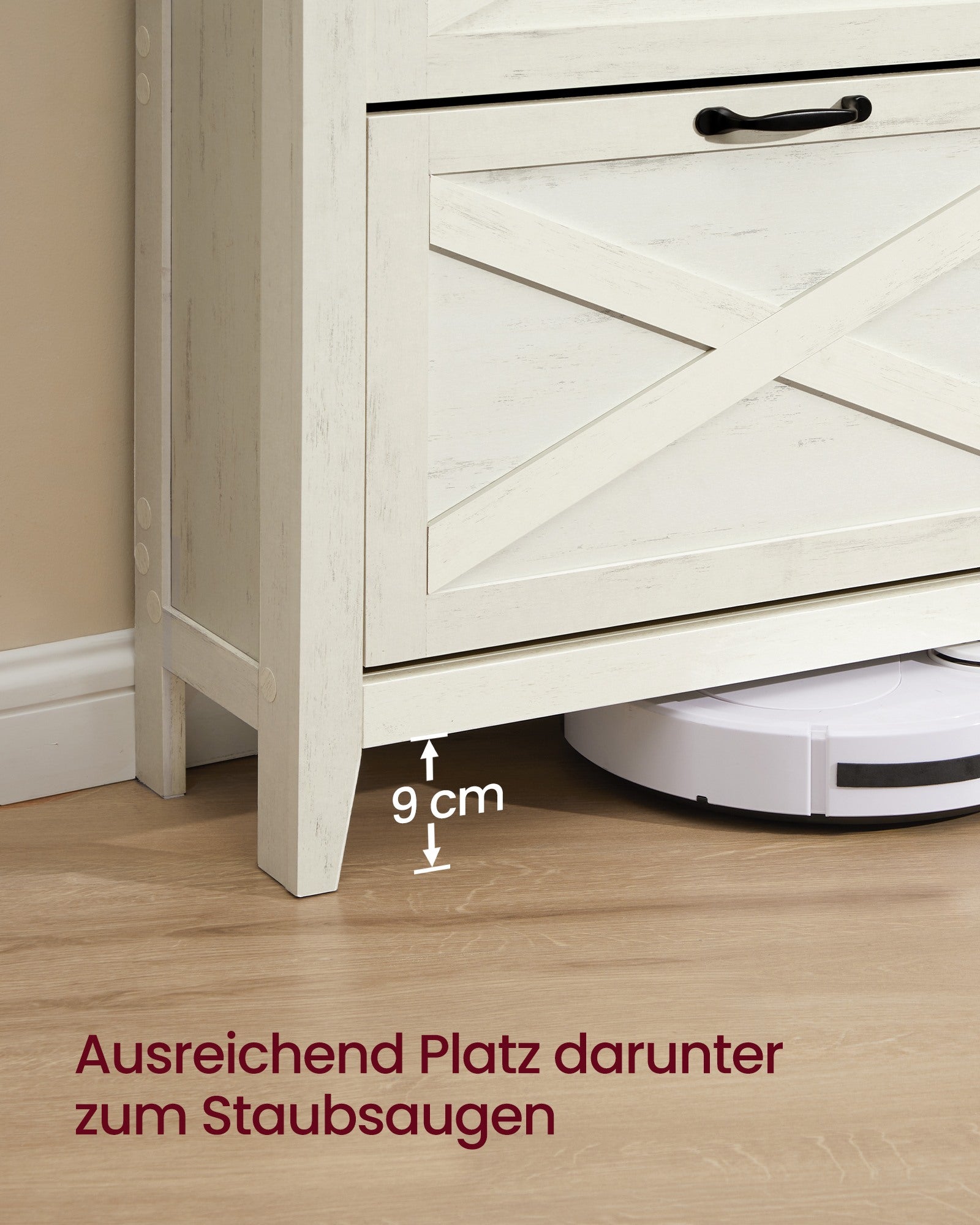 LIRY Kollektion - Schuhschrank 4 Klappen, Schuhkipper