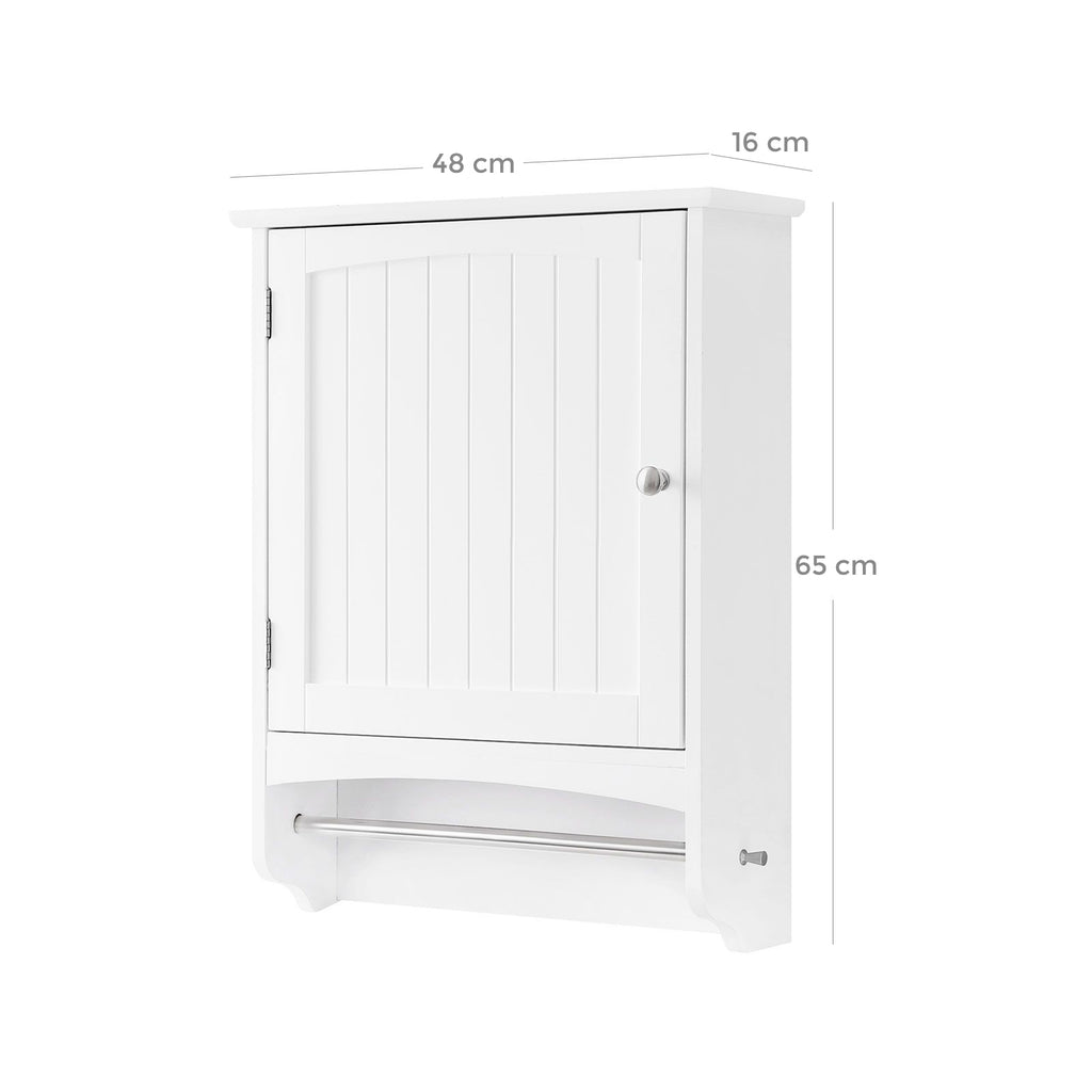 Hängeschrank mit Handtuchstange