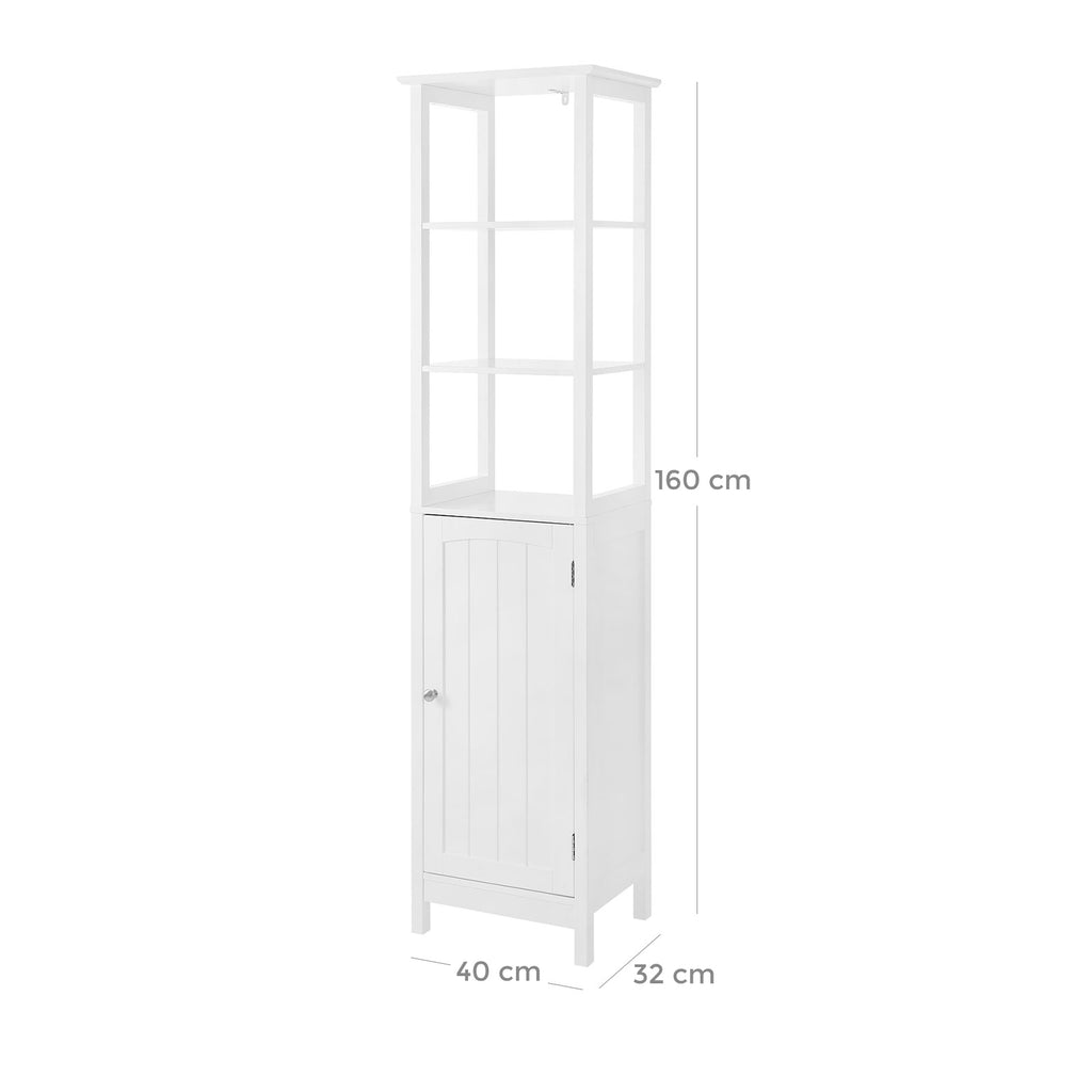 Hochschrank fürs Bad Weiß