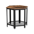 Industrie-Design Beistelltisch Hexagon