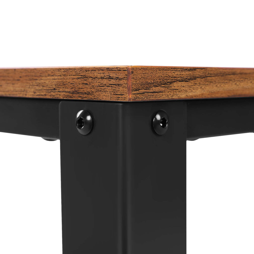 Industrie-Design Beistelltisch mit Gitter