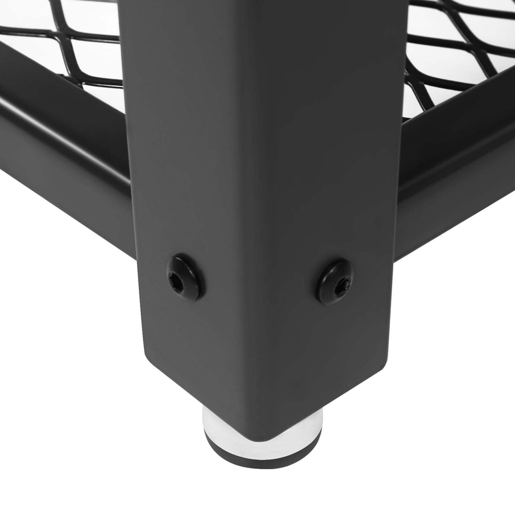 Industrie-Design Beistelltisch mit Gitter