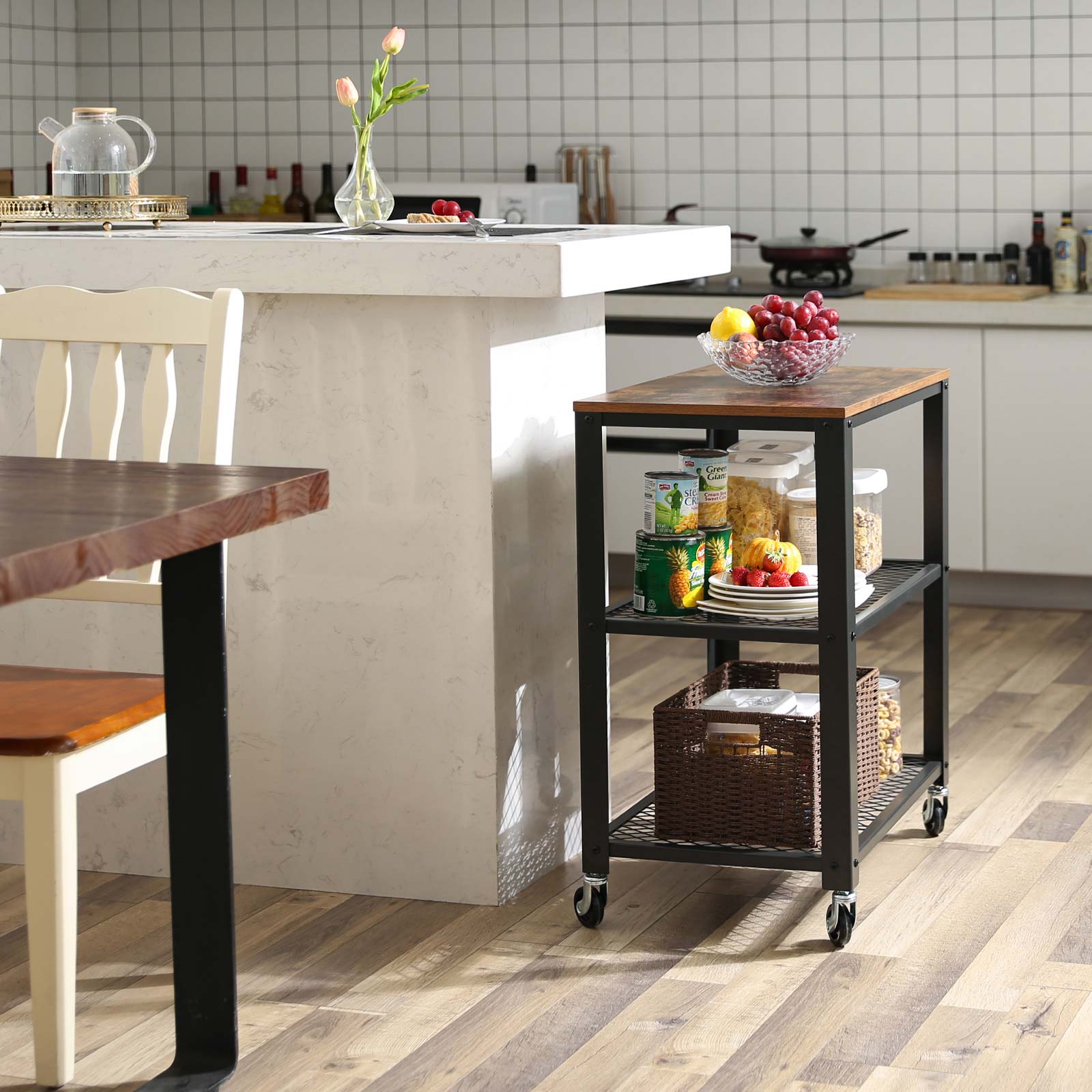Industrie-Design Servierwagen