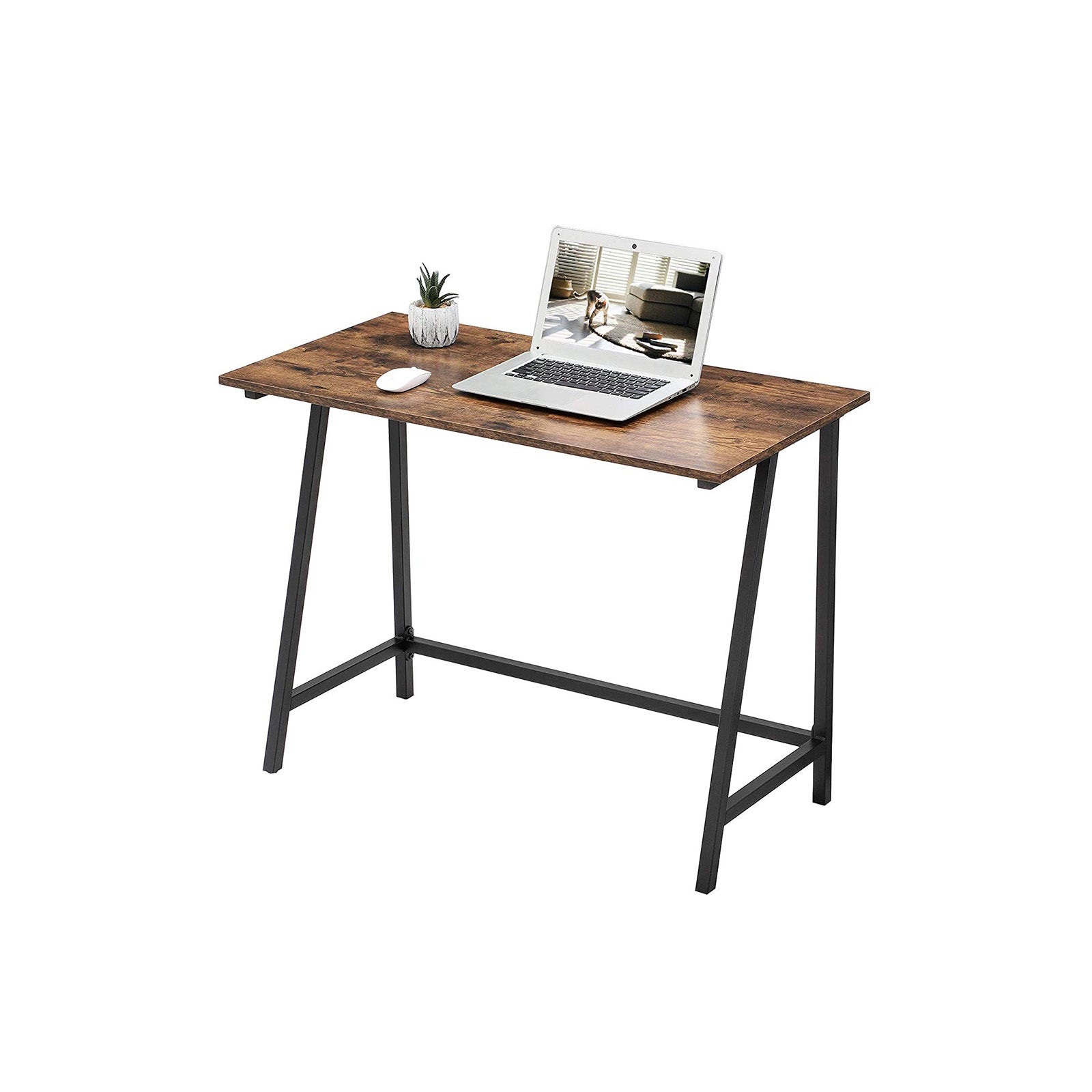 Industrial Schreibtisch 100 x 50 cm platzsparend