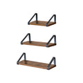 Industrie-Look Wandregale 3er Set