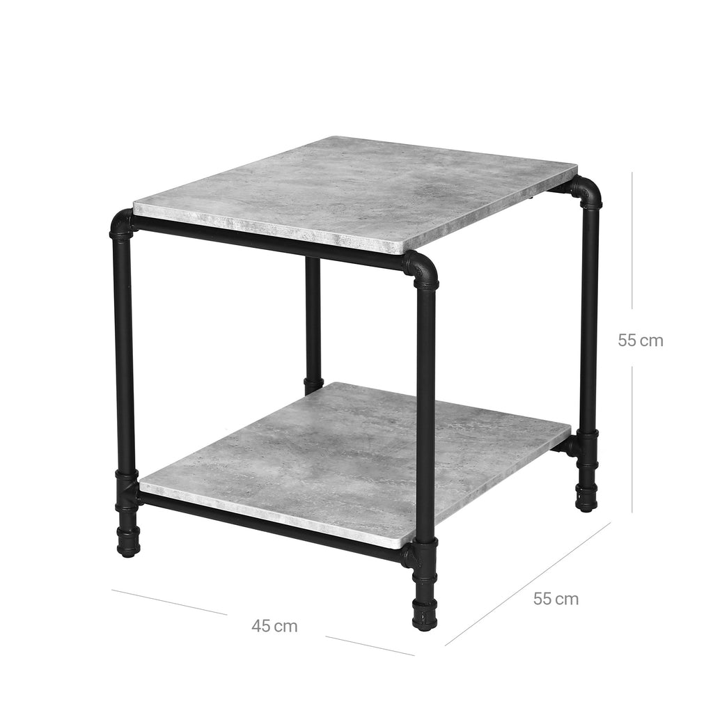 Beistelltisch Betonoptik Industriestil