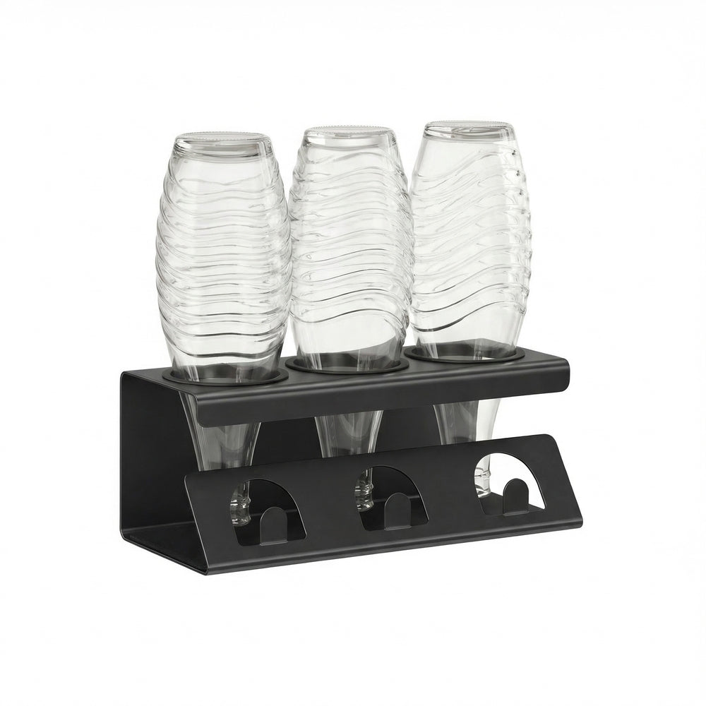 Flaschenhalter, für 3 Flaschen, Abtropfgestell flaschen