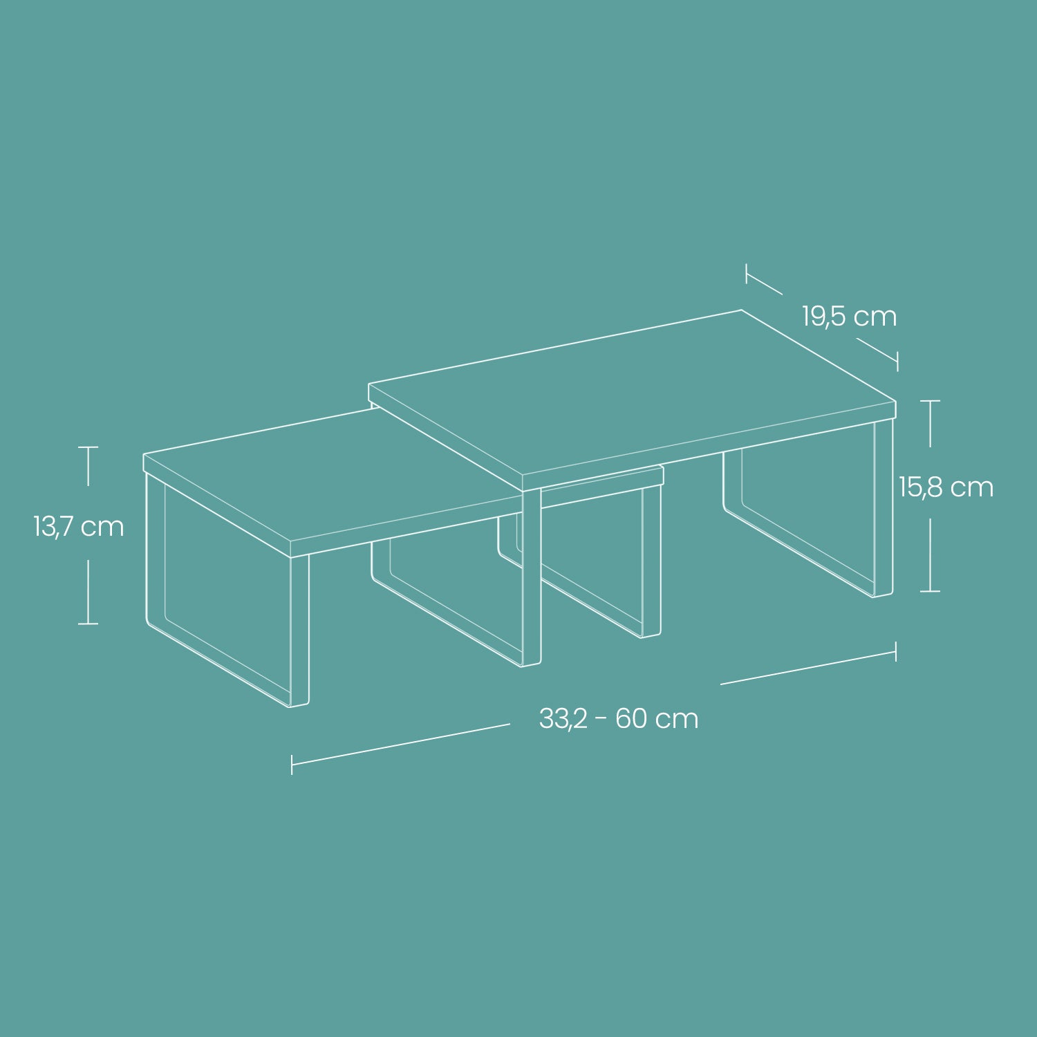 Küchen-Organizer 4er Set