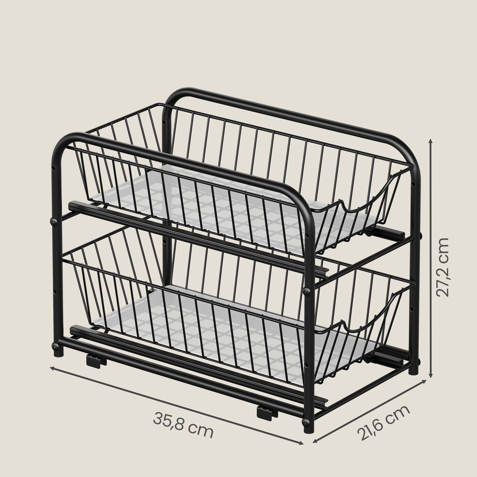 Küchen-Organizer, Küchenregal, Ordnungssystem