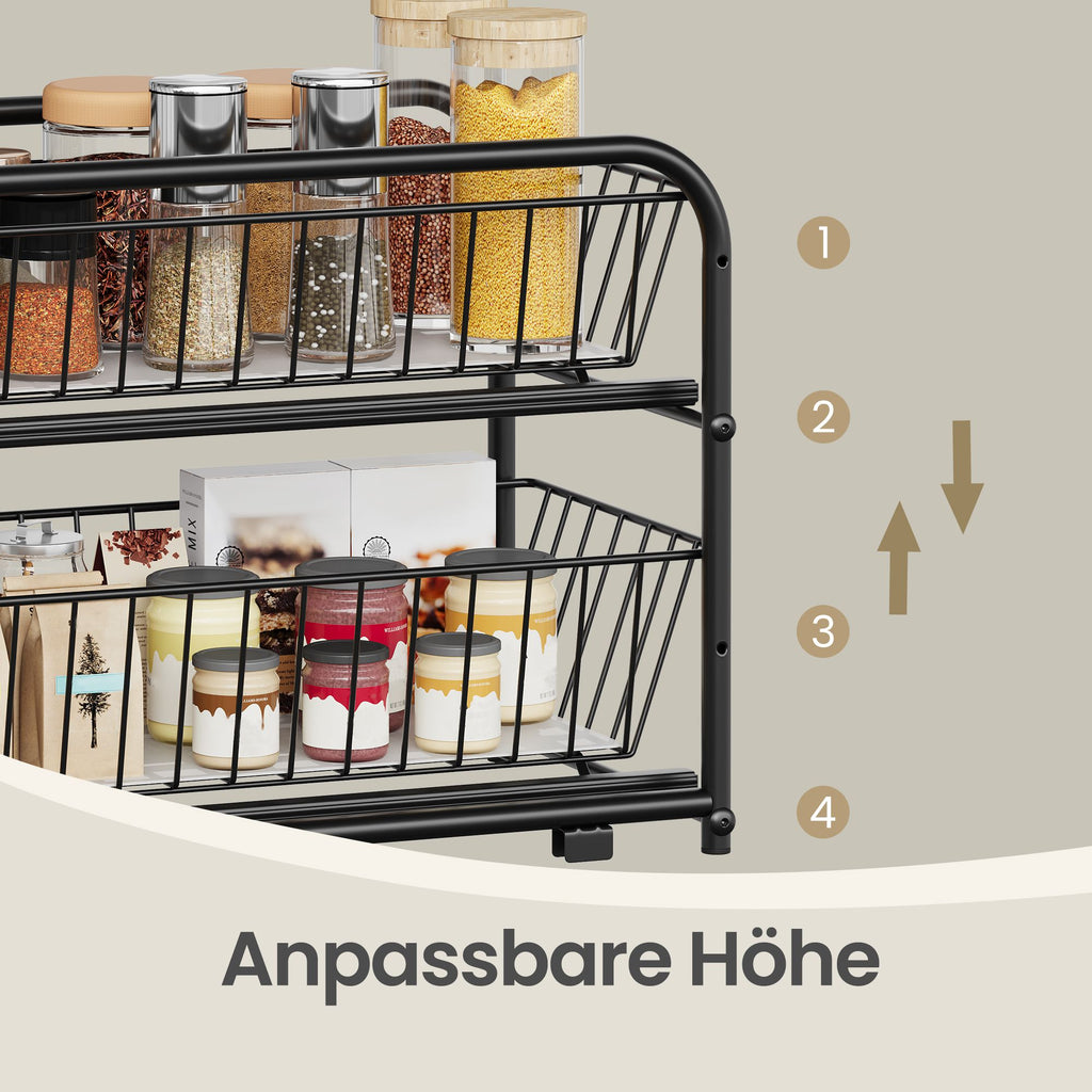 Küchen-Organizer, Küchenregal, Ordnungssystem