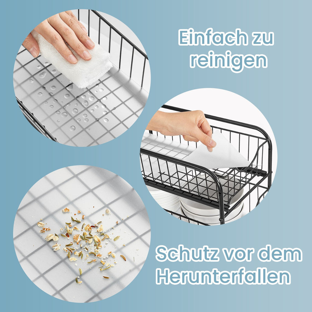 Küchen-Organizer 2er Set, Küchenregal, Ordnungssystem