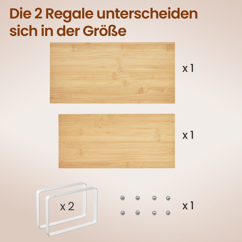 Gewürzregal, 2er Set Küchen-Organizer, Küchenregal