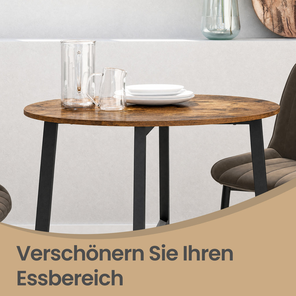 Runder Küchentisch 80 x 75 cm