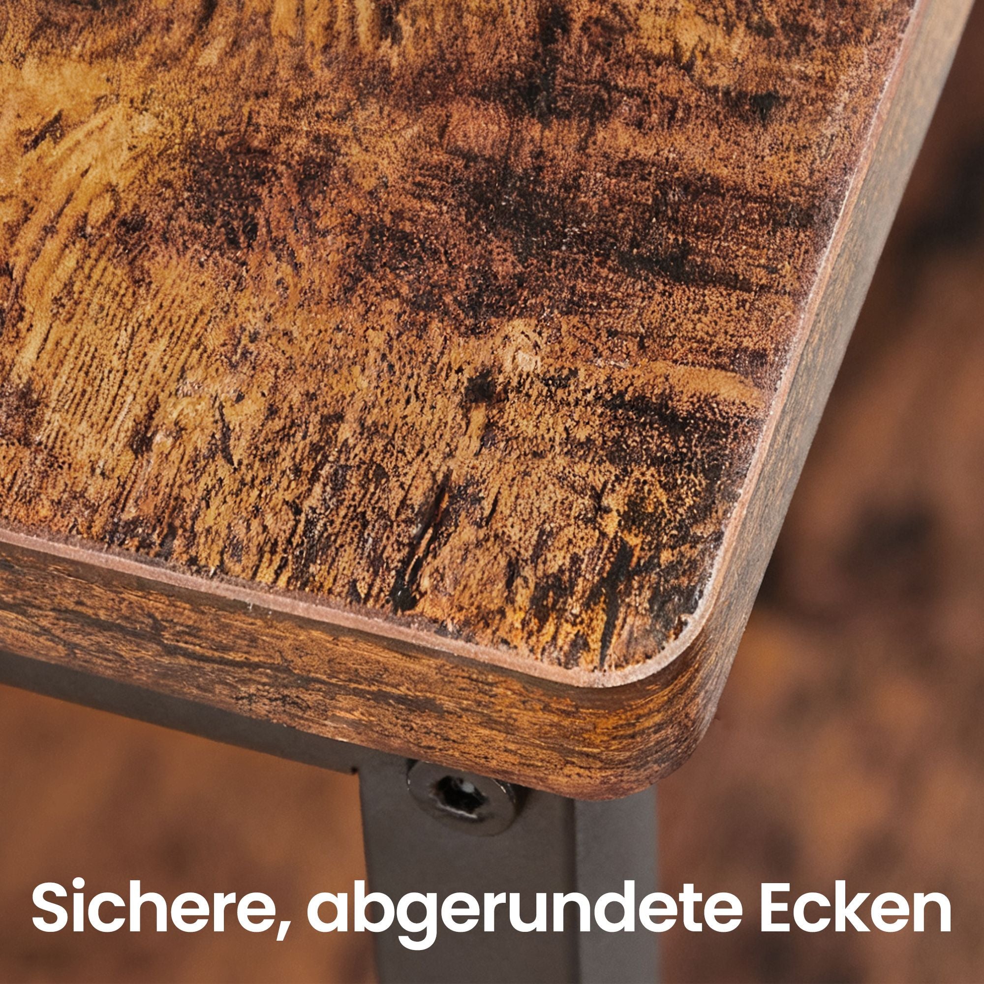 Küchenregal mit großer Arbeitsplatte, 3-stufiges Mikrowellenregal, Stahlrahmen