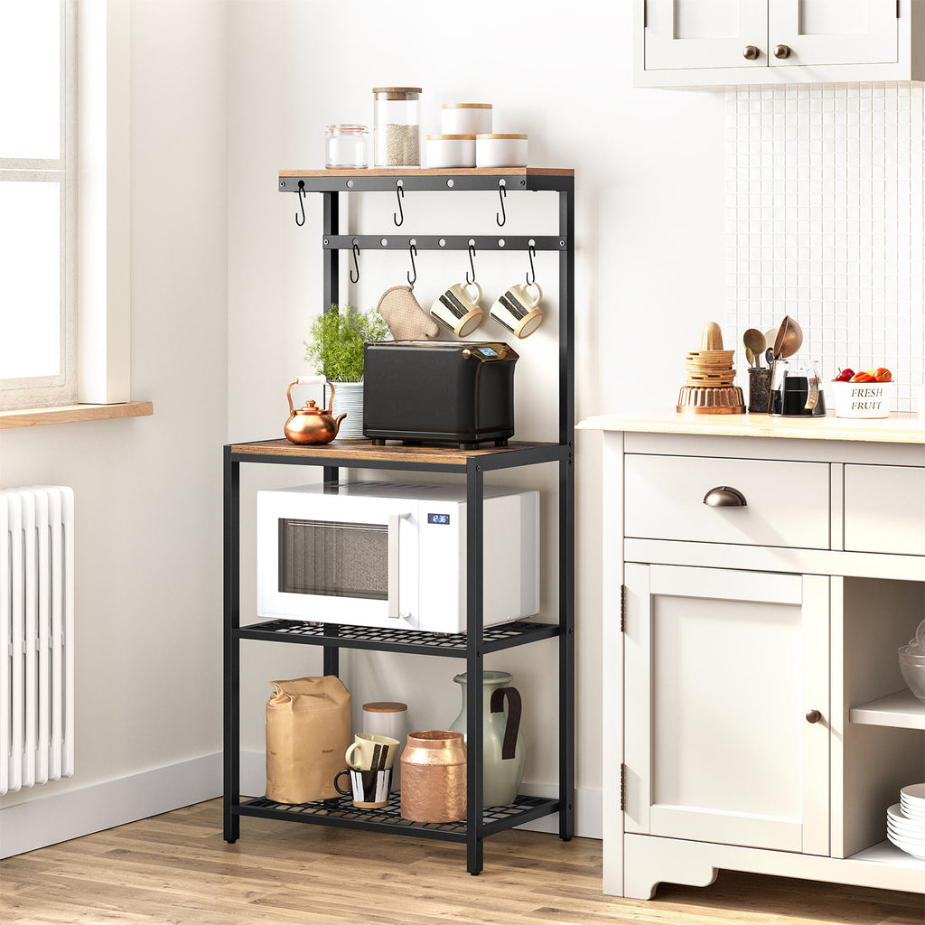 Industrie-Design Standregal mit Ablagen