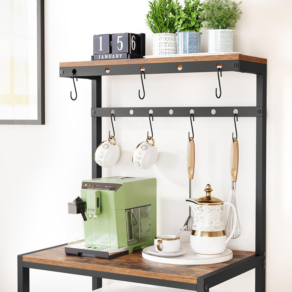 Industrie-Design Standregal mit Ablagen