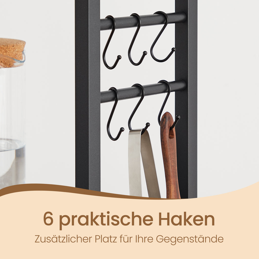 Küchenregal, Standregal, Mikrowellen-Regal
