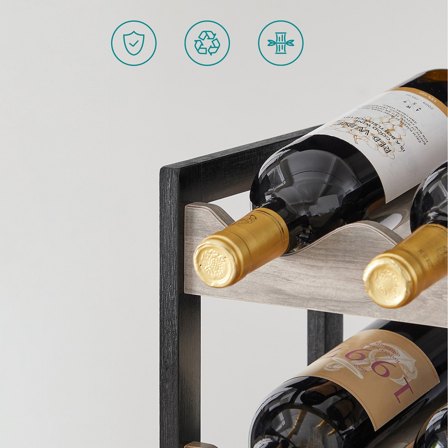 Weinregal für 12 Flaschen