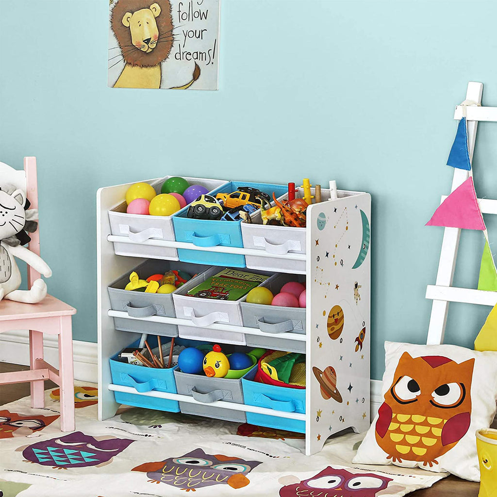 Kinderzimmerregal für Spielzeug