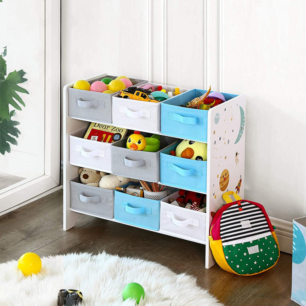 Kinderzimmerregal für Spielzeug