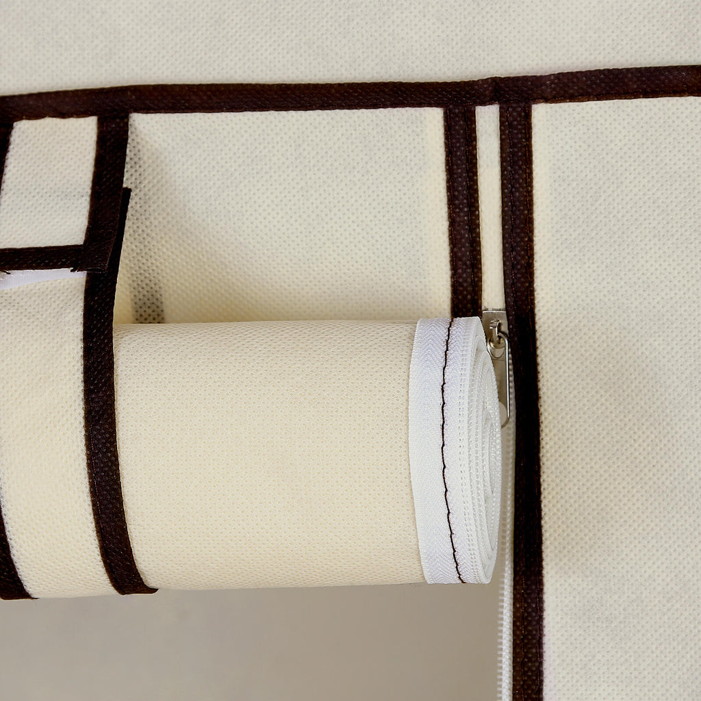 Kleiderschrank 175 x 150 cm Beige