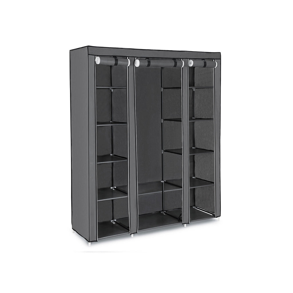 Kleiderschrank 175 x 150 cm Grau