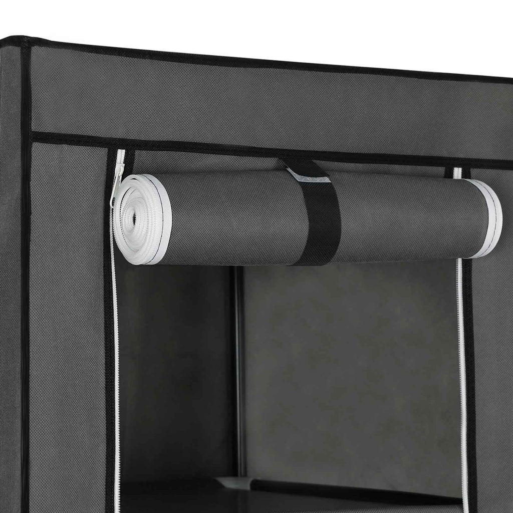 Kleiderschrank 175 x 150 cm Grau